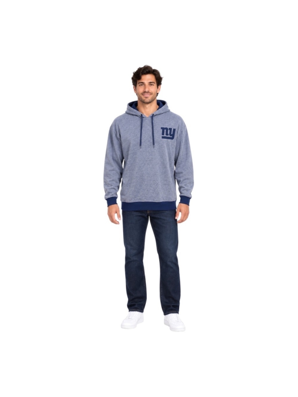 Darius Rucker New York Giants Pullover Hoodie Men’s L NFL Back Graphic